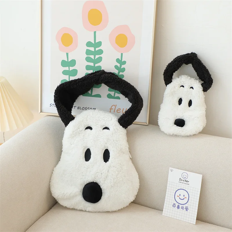 Anime Doggy Peripheral Plush Lovely Puppy Stuffed Doll Kawaii Cosplay Handbag Decor Toys Hobbies Headrest Cute Birthday Gifts