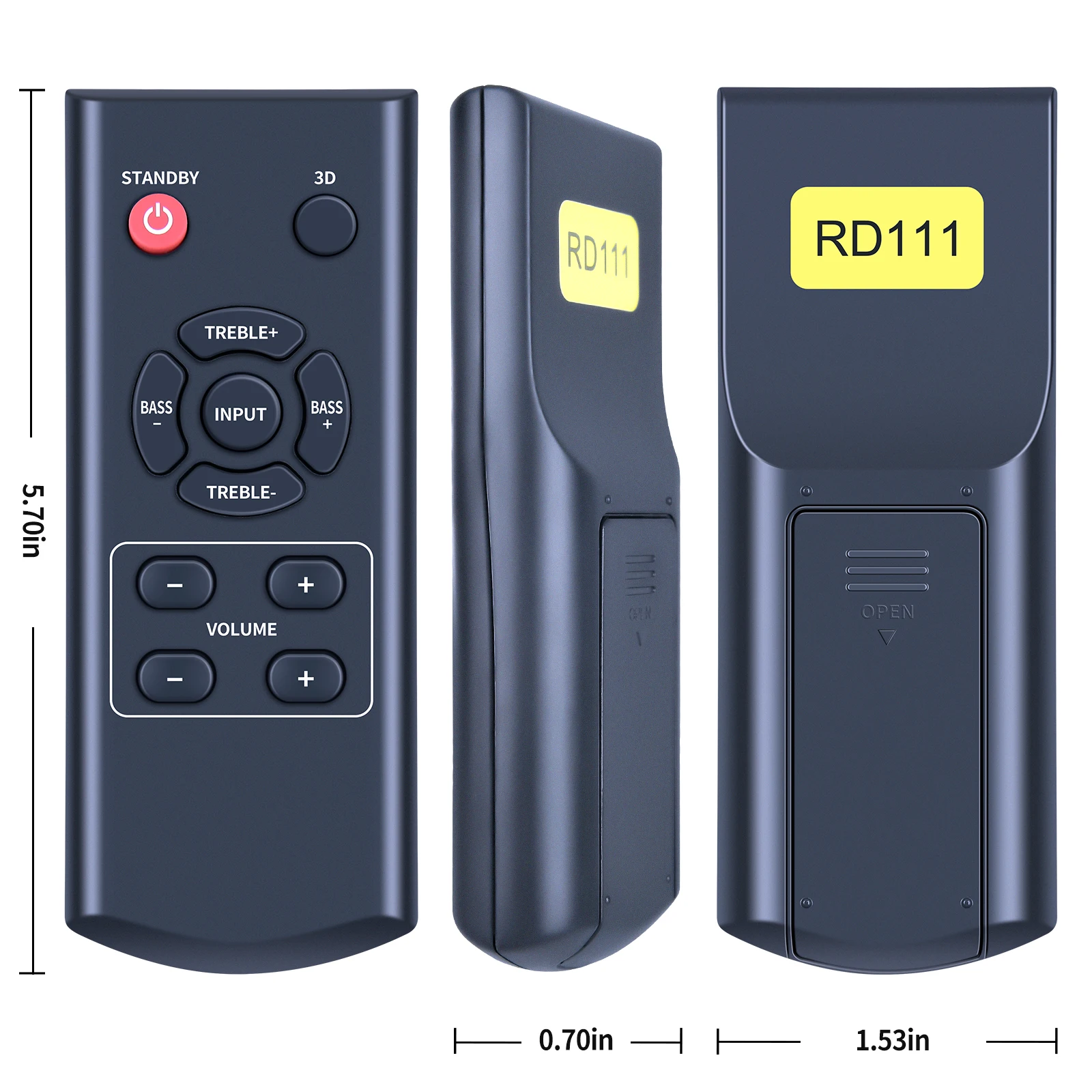 جهاز تحكم عن بعد جديد بديل مناسب لنظام مكبرات الصوت Microlab RD111 FC530 2.1