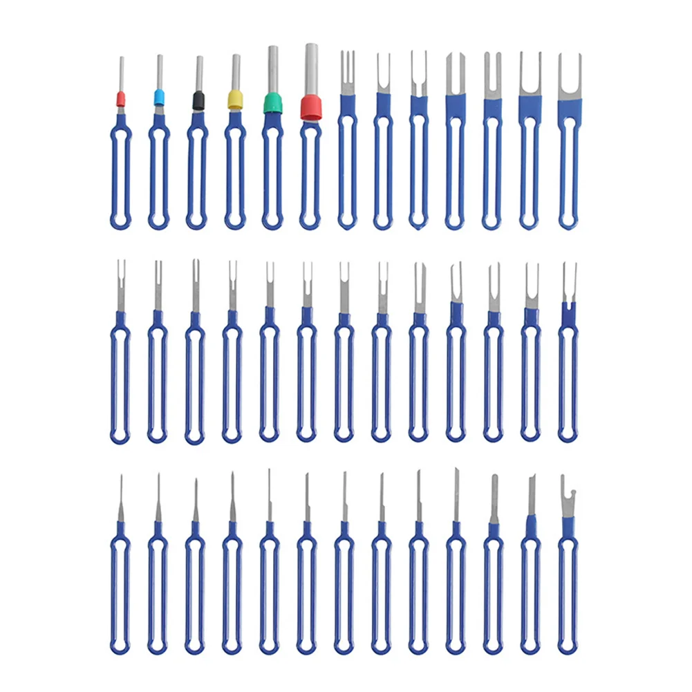 Kit de démontage de borne de voiture en acier inoxydable, outil de retrait de broche de fil, ensemble de connecteur de stylet automobile, outil de