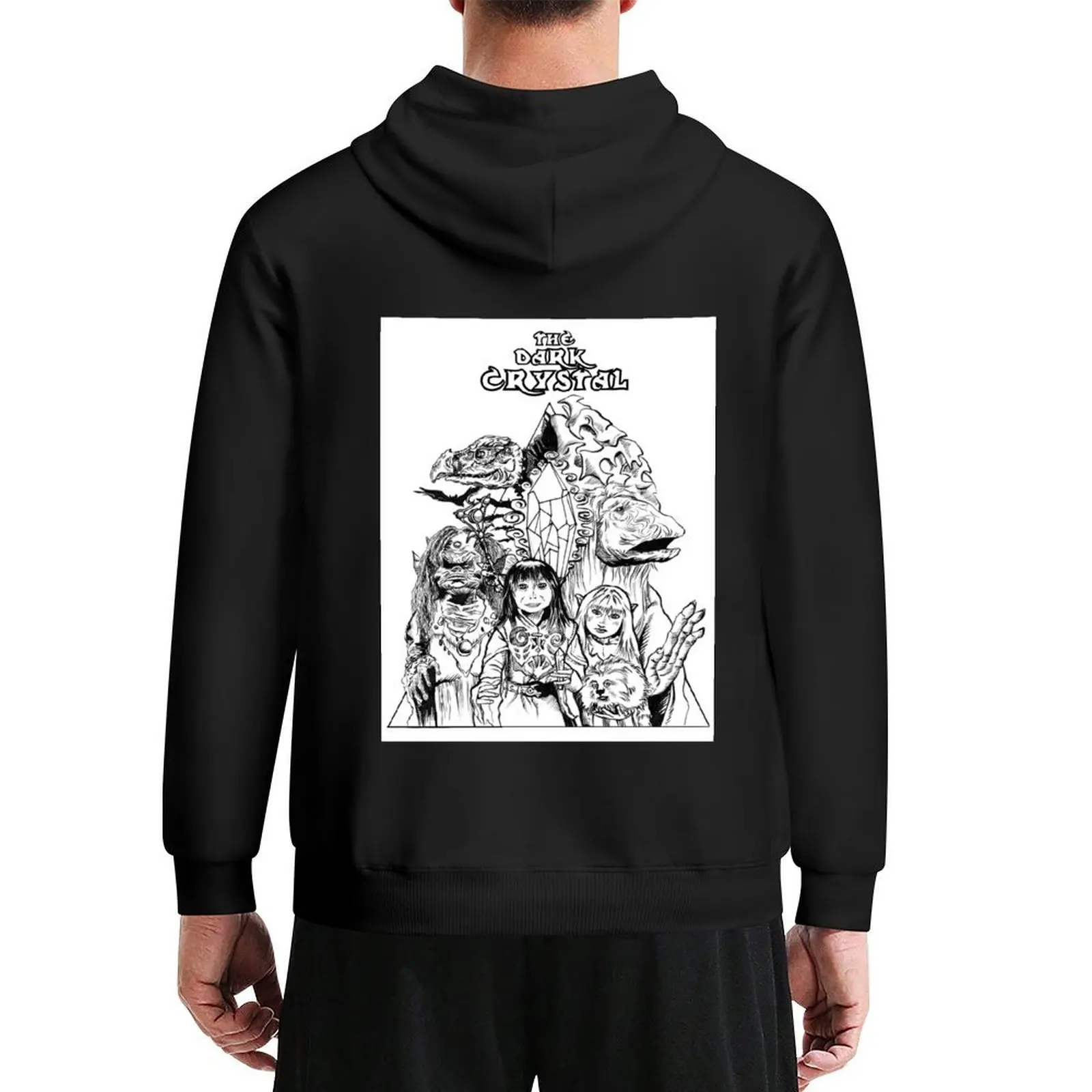 

The Dark Crystal - Gelflings, Skeksis, and Mystics Hoodie autumn jacket men male clothes men's coat anime clothes new hooded tee