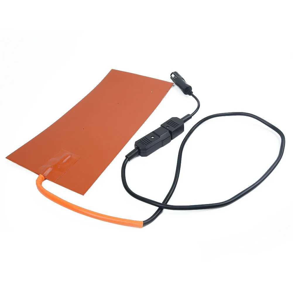 12V 100W Flexible Silicone Heating Pad for Pizza Hot Food Delivery Bag Higher Delivery Temperature 65C Thermostat