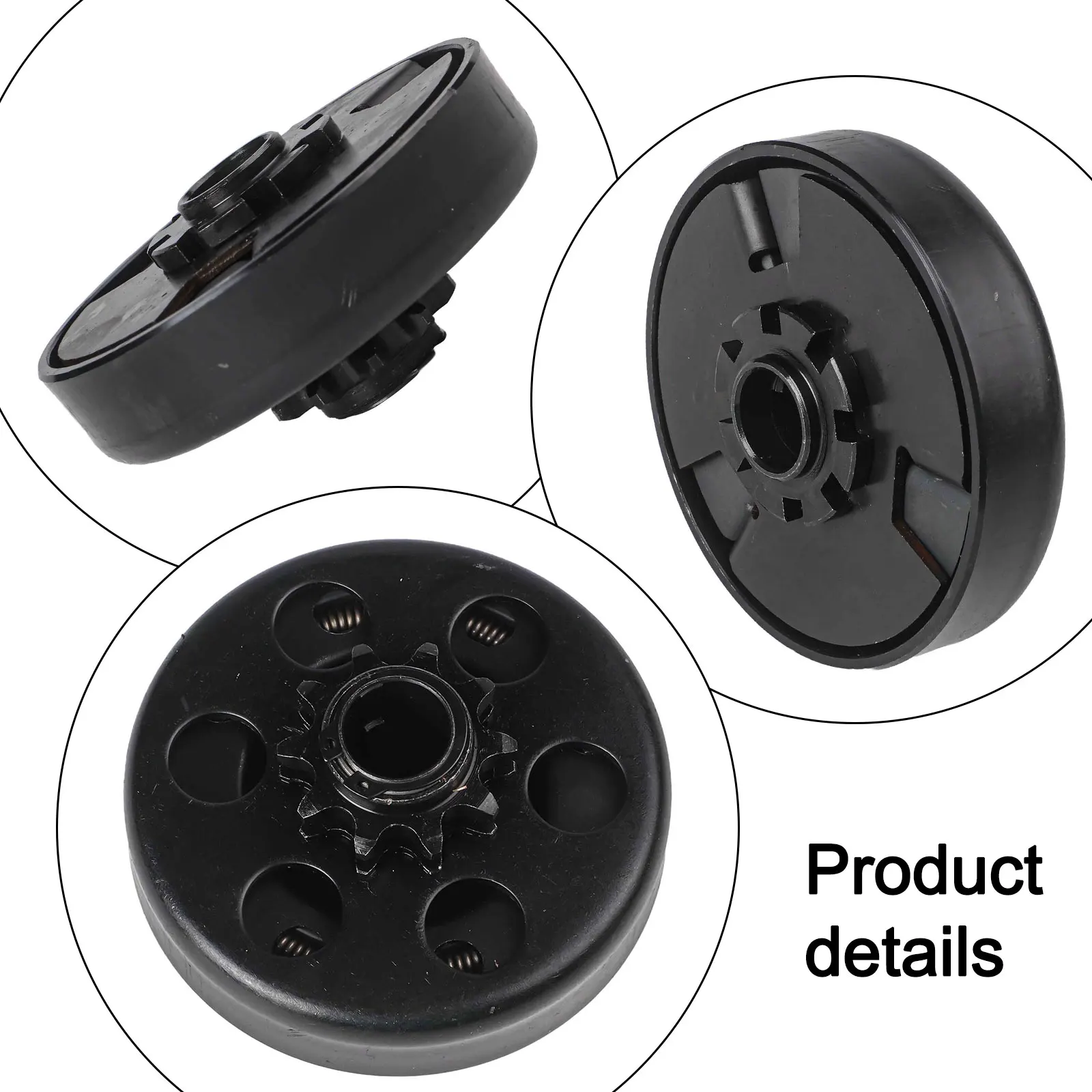 Clutch Accessory Dry Clutch 15*15*10 Centrifugal Clutch 14-tooth Design 2300 RPM Engagement User-friendly Controls