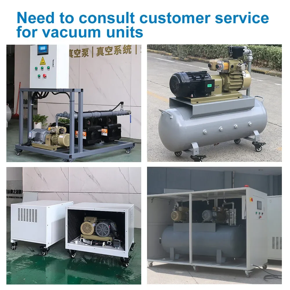 Industrial three-phase 50hz 71 cubic meters/h Orion dry rotary vane compressor blower air pump