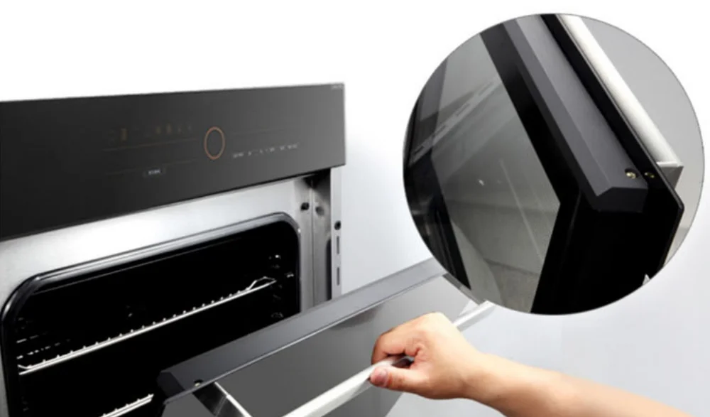 High Level Home Appliances 220V/50Hz LED Display 57L Inner Capacity Electric Oven