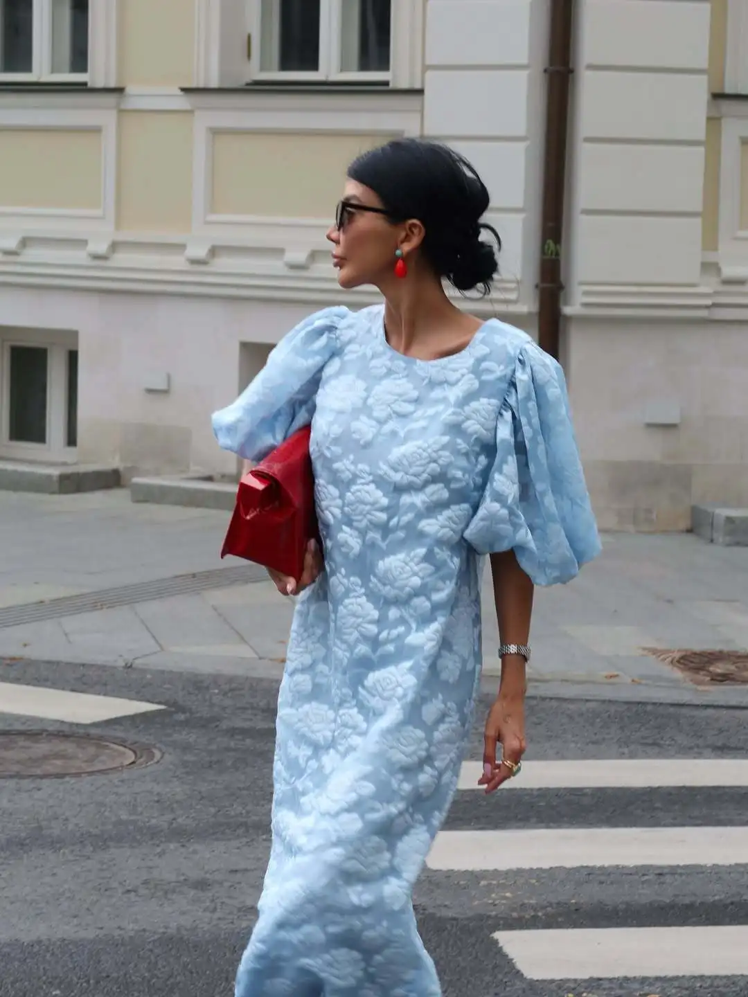 

African Dresses For Women Elegant 2025 Dashiki Autumn Summer Midi Dress Ladies Traditional African Clothing Fairy Dreaes