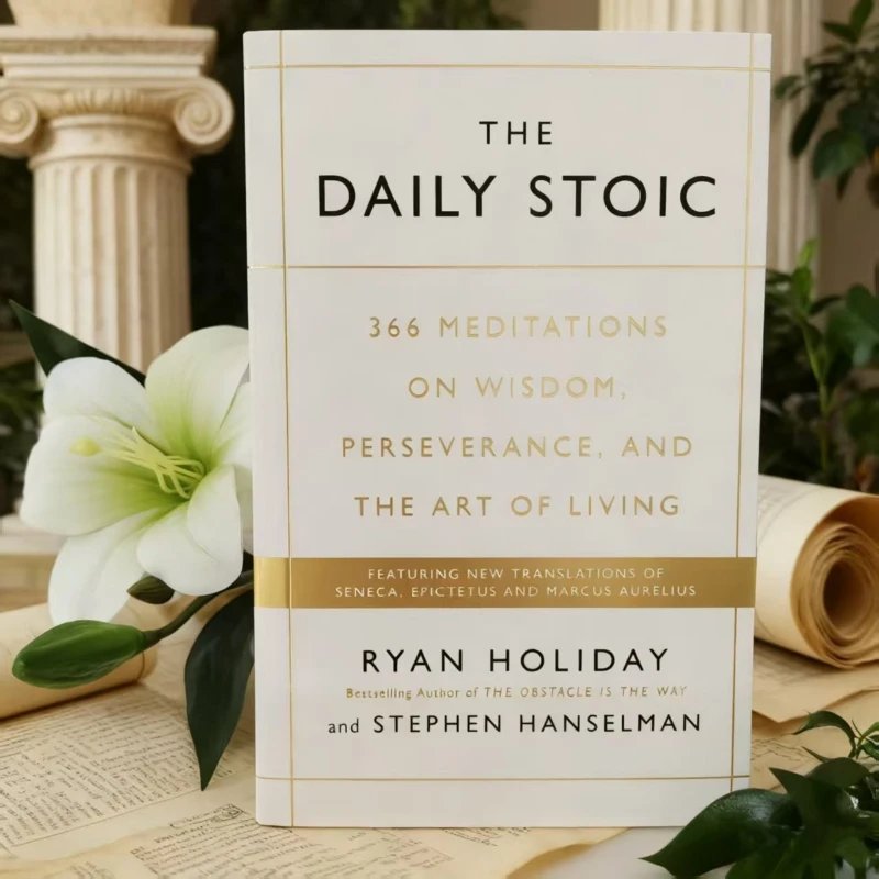 

The Daily Stoic by Ryan Holiday & Stephen Hanselman: 366 Meditations on Wisdom, Perseverance & Living Better