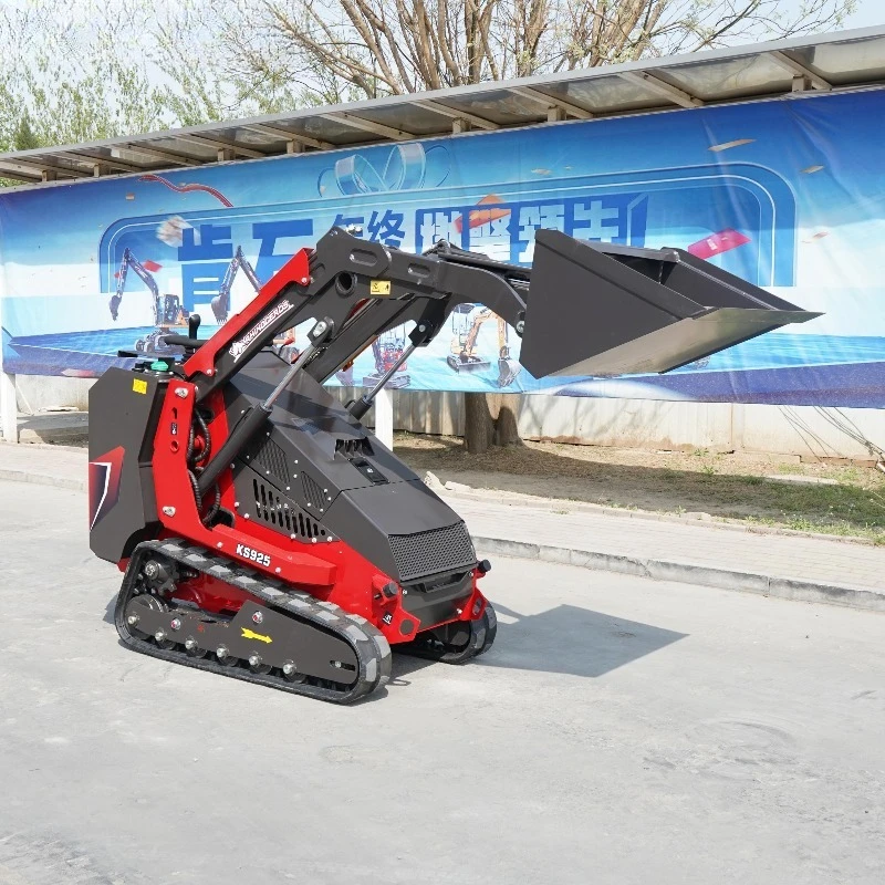 Mini Track Skid Steer Loader EPA CE Compact Crawler Loader For Construction Farm Landscaping