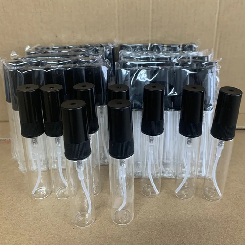 5/10/20/50/100PCS 5ML Black Glass Spray Bottles with Dropper Funnel Dispenser Syringe - Essential Accessories Included Bulk Pack