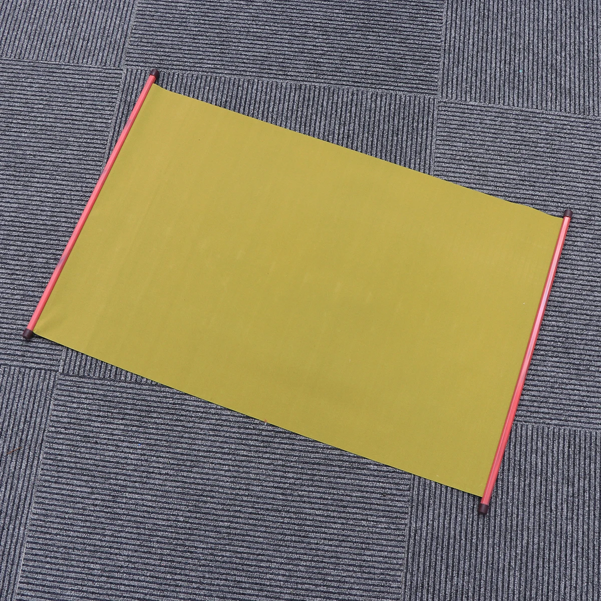 Chinesische Kalligraphie Pinsel Wasser Schreiben Verdickt Oxford Tuch Gelb Flanell 72x40 cm Wiederverwendbare Kalligraphie Praxis Wasser