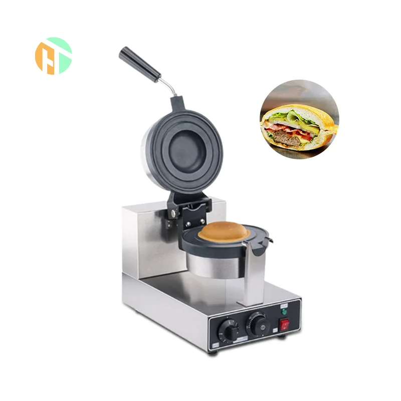 Commercial Electric Gelato Panini Press Machine UFO Hamburger Maker New UFO Burger Maker Machine For Snack Food