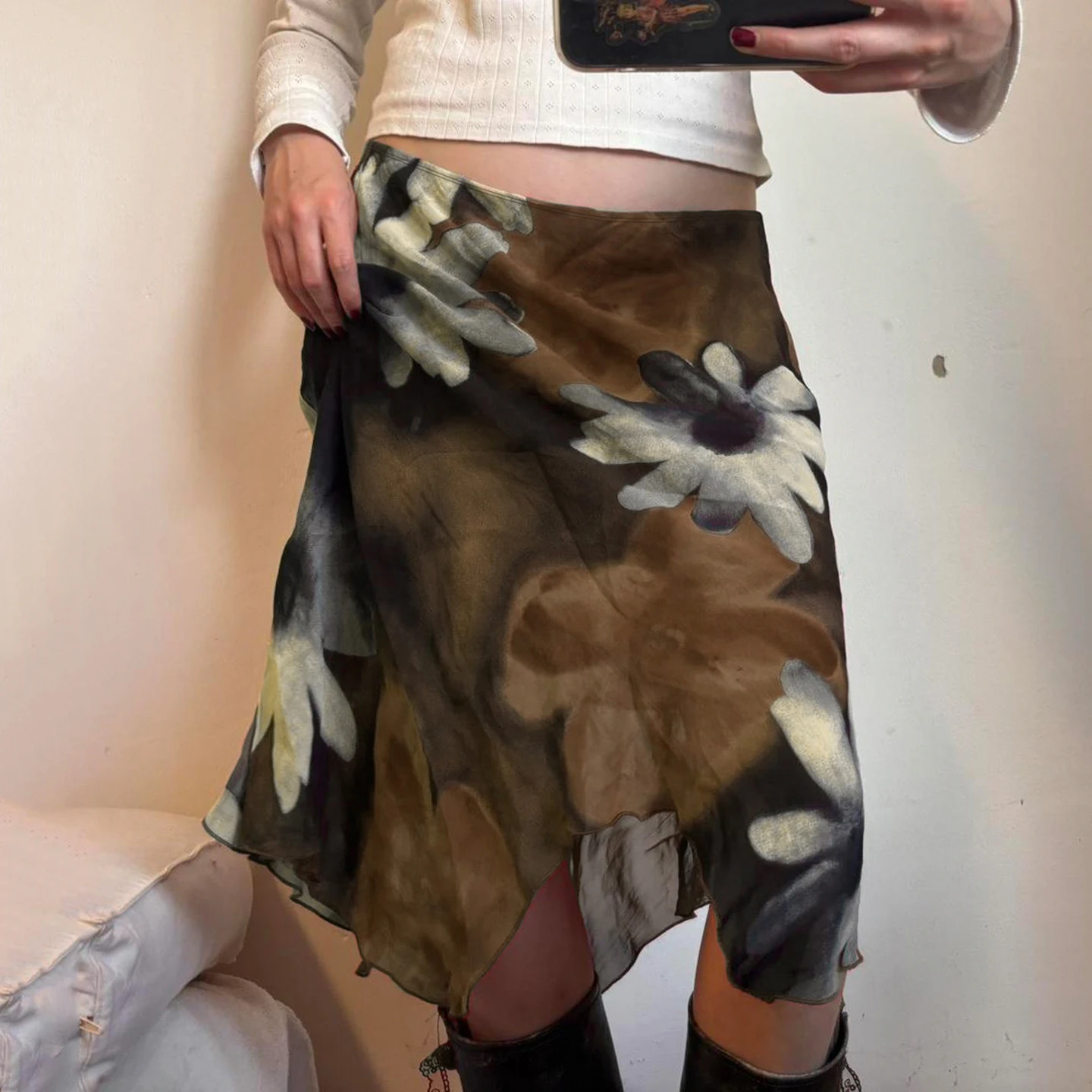 SUCHCUTE Y2K Floral Print Mesh - Summer Days Clothing review and price