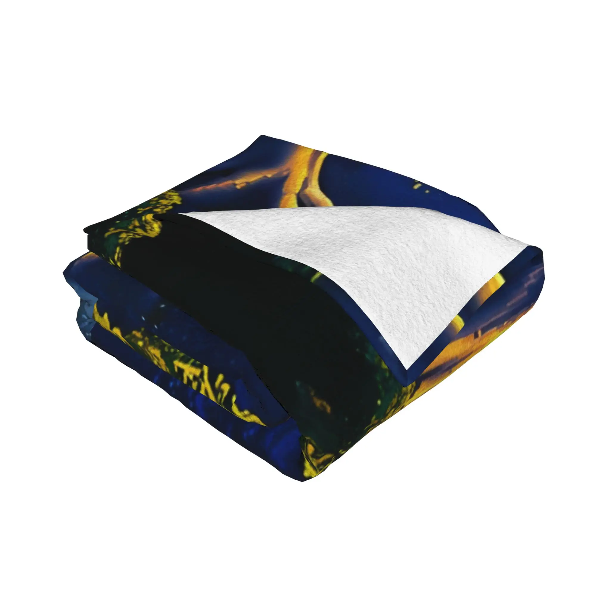 1PC home Cute Room Decor Chrono Trigger Campfire Blanket Throw Blanket Chrono Trigger Novelty Warm Blanket All Season