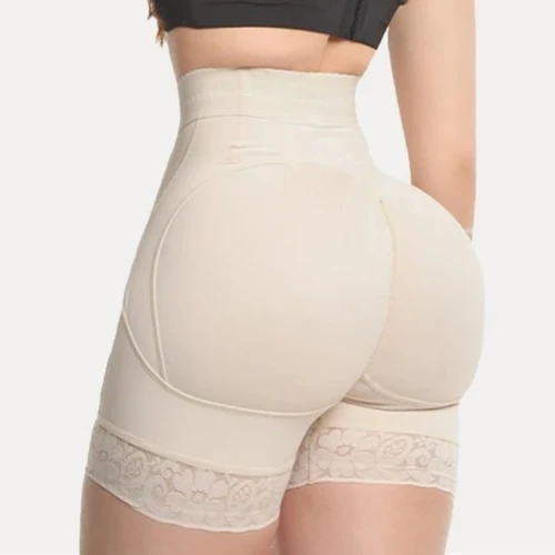 Imagen 2 del producto Fajas pantalones cortos de compresión adelgazantes Shaper levantador de glúteos curvas encantadoras levantamiento de glúteos BBL reloj de arena pantalones cortos de entrenamiento de cintura