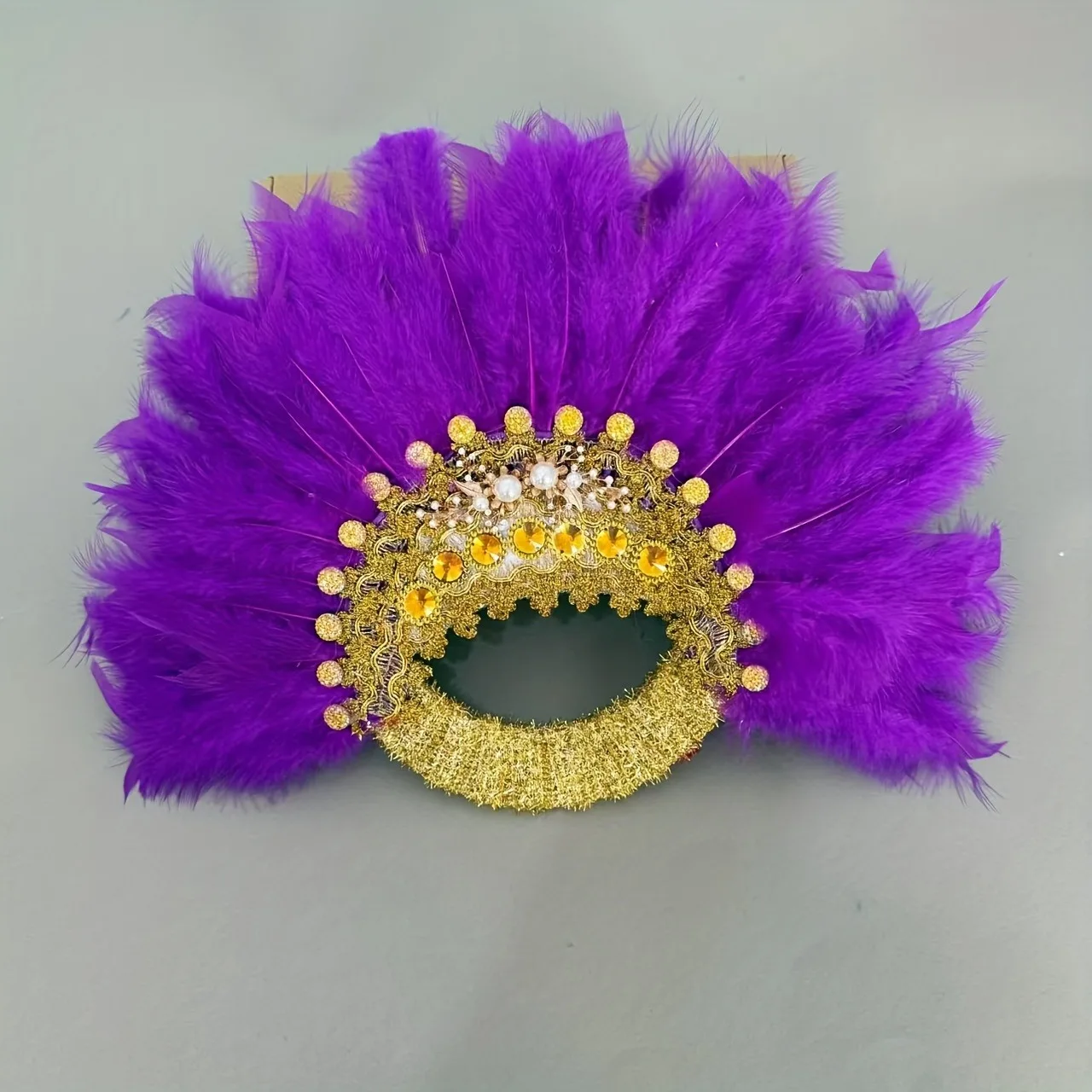 مروحة أداء المسرح، مروحة عروس الزفاف، شكل وجه مبتسم