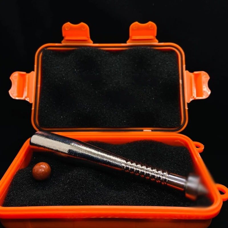 Outdoor portable titanium alloy mini baseball bat EDC car mounted window breaker tool
