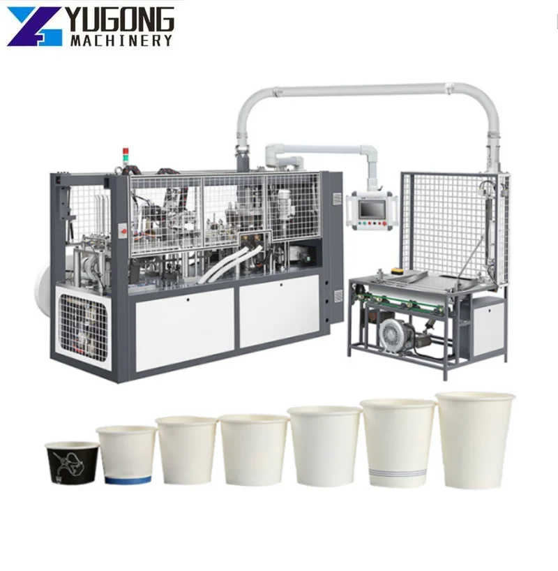 YG Full Auto Coffee Cup Paper Cup Forming Machine Paper Cup Making Machine 4OZ Mini Disposable Cup Processing Production Line