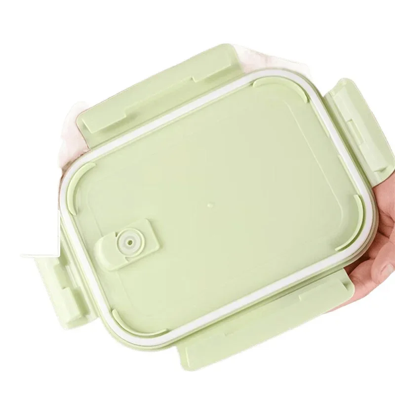 

Large capacity glass crisper with lid