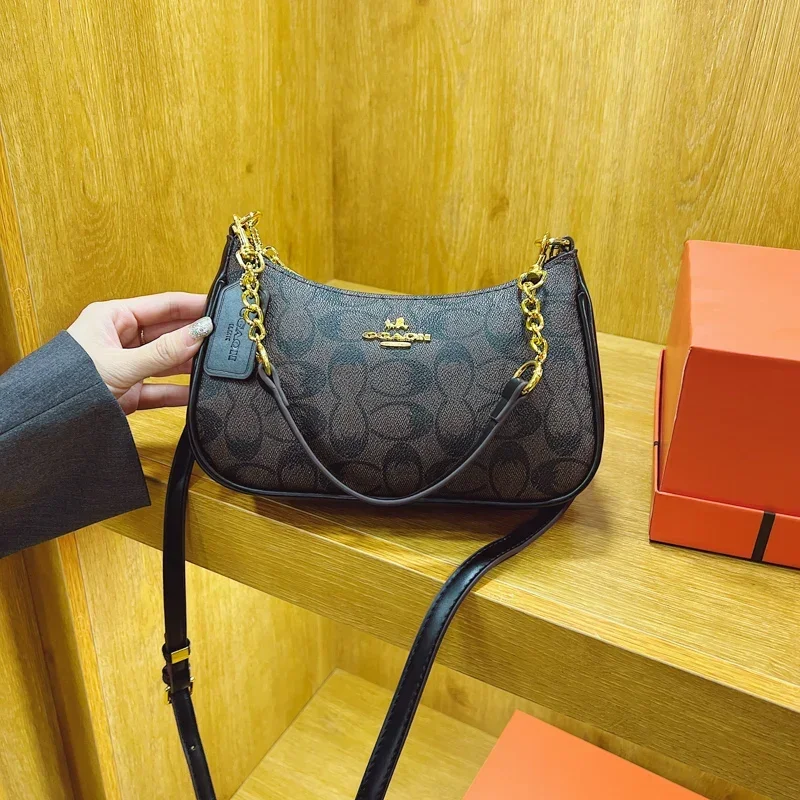 

Luxury Fashion Women Tote Bag Vintage Leather Crossbody Bag High End Shoulder Handbag Premium Label