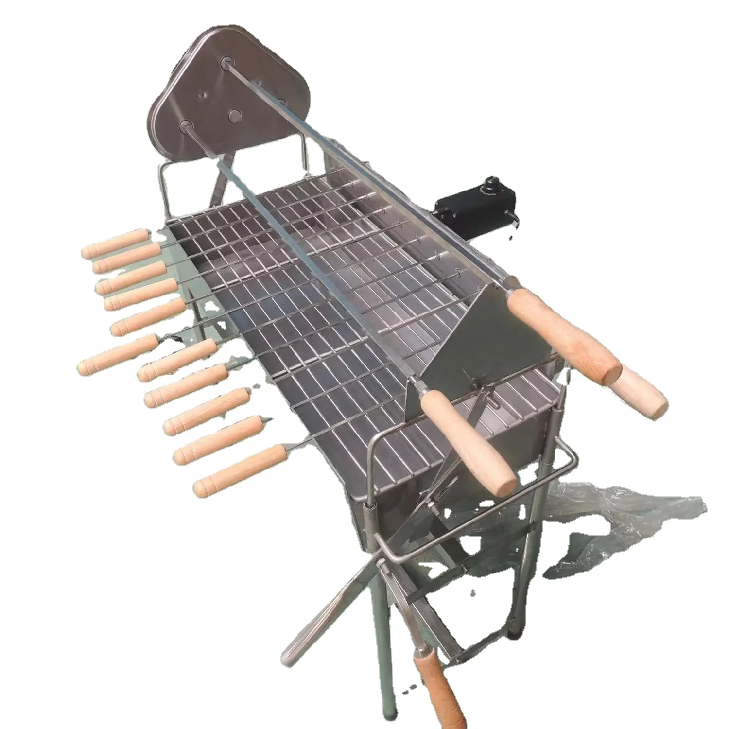 

STLFCommercial Stainless Steel Heavy Duty Charcoal Bbq Grills for Restaurants Outdoor