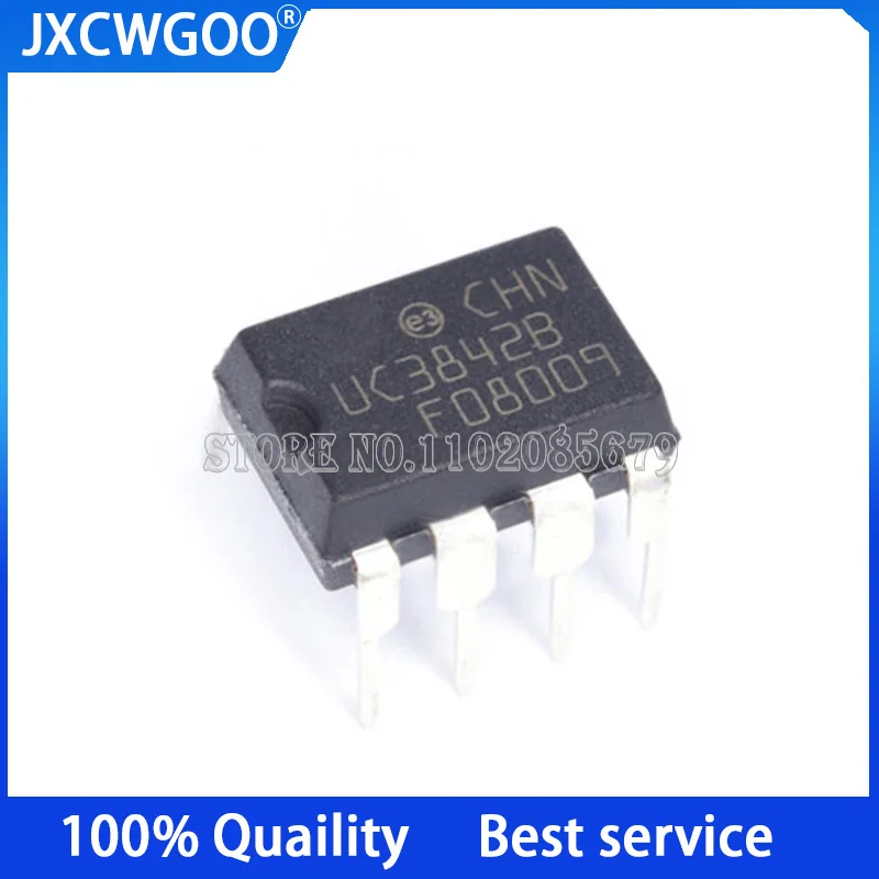 10PCS UC3842BN UC3842B UC3843BN UC3843B UC3844B UC3844B UC3845BN UC3845B DIP-8 Switching power controller chip  New original