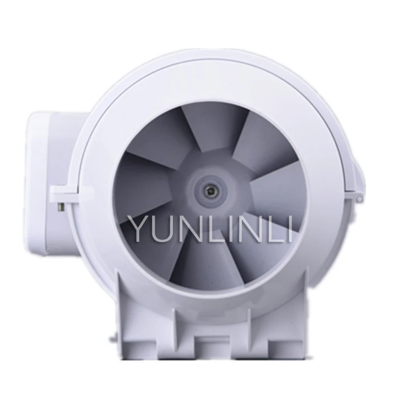 Round Duct Fan 100 Kitchen Fume 4 Inch Exhaust Fan Bathroom Ventilation Exhaust Fan Strong Mute HF-100S