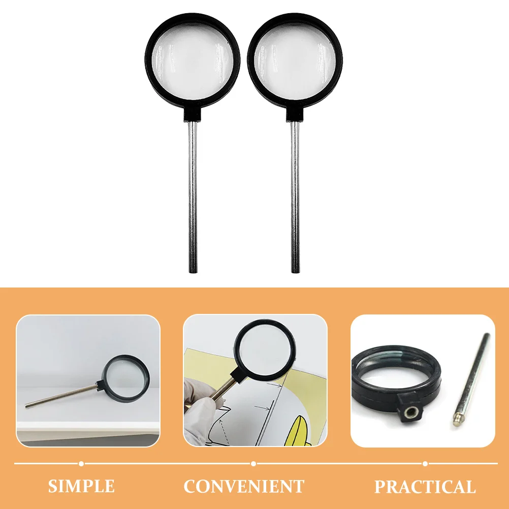 1Set Concave Convex Lens Optical Kit Physics Teaching Aid for Light Convergence Demonstration Physical Optical Experiment