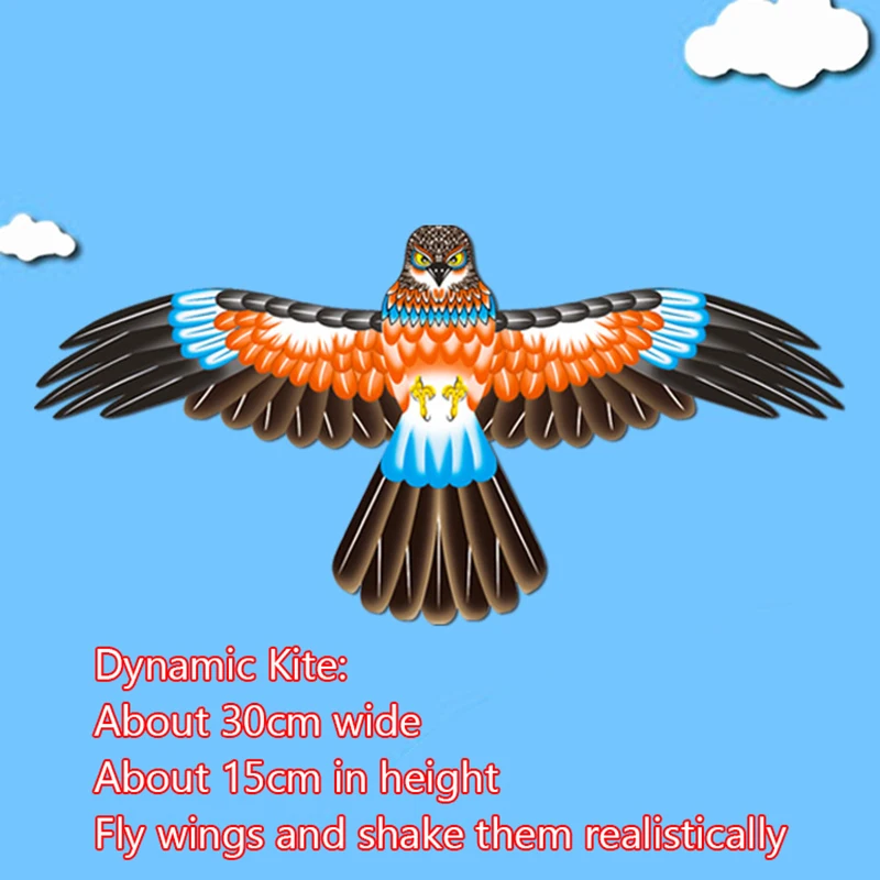 Fishing Rod Kite Cartoon Children Dynamic Kite Miniature Fishing Rod Parrot Eagle Swallow Kite view 3
