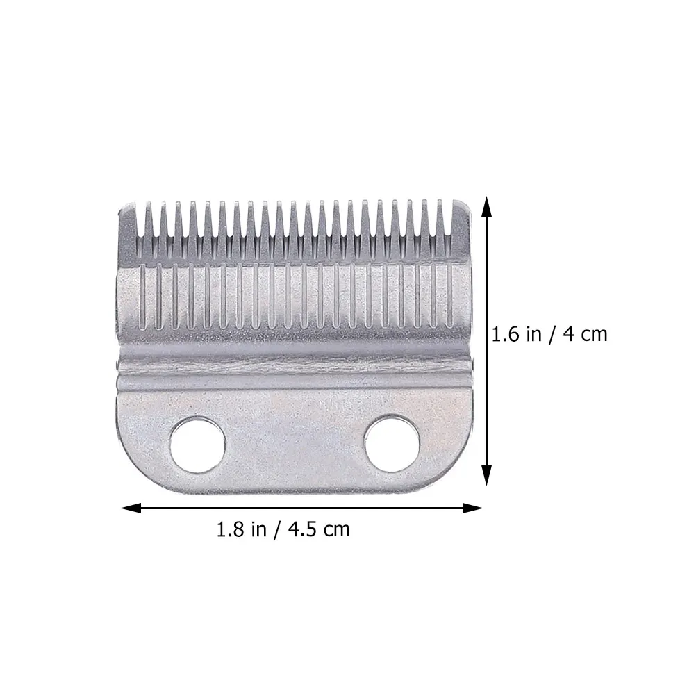 2 مجموعة الفولاذ المقاوم للصدأ مقص الشعر شفرات تفتق المتقلب استبدال رؤساء المقص الكهربائي الكربون الصلب شفرة قطع الشعر