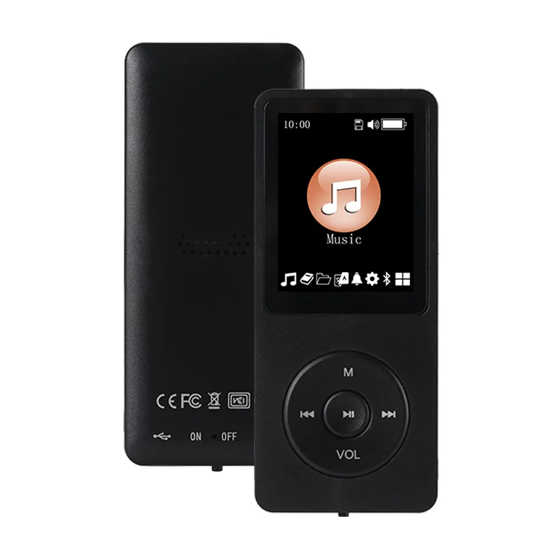 

1.8 Inch Mini MP3 MP4 Player Multi-Language Color Screen Bluetooth-Compatible 5.0 Portable Walkman With E-Book/Reading Student