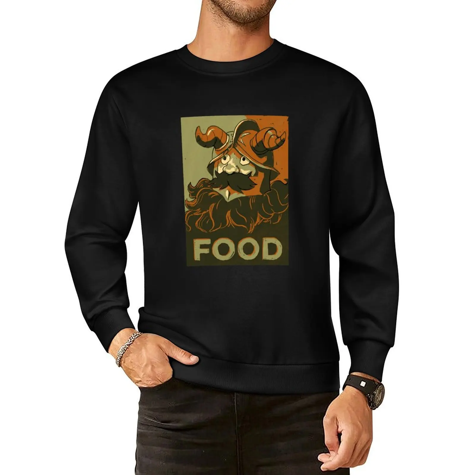 Senshi for Food, Delicious in Dungeon Pullover Hoodie fashion men male clothes korean clothes men wear graphic sweatshirts