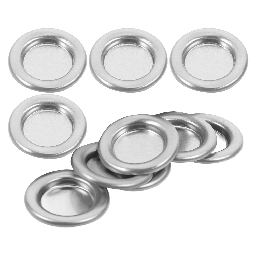 

10 Pcs Metal Incense Tray Decorative Cone Aluminum Alloy Shanto Burner Adornment