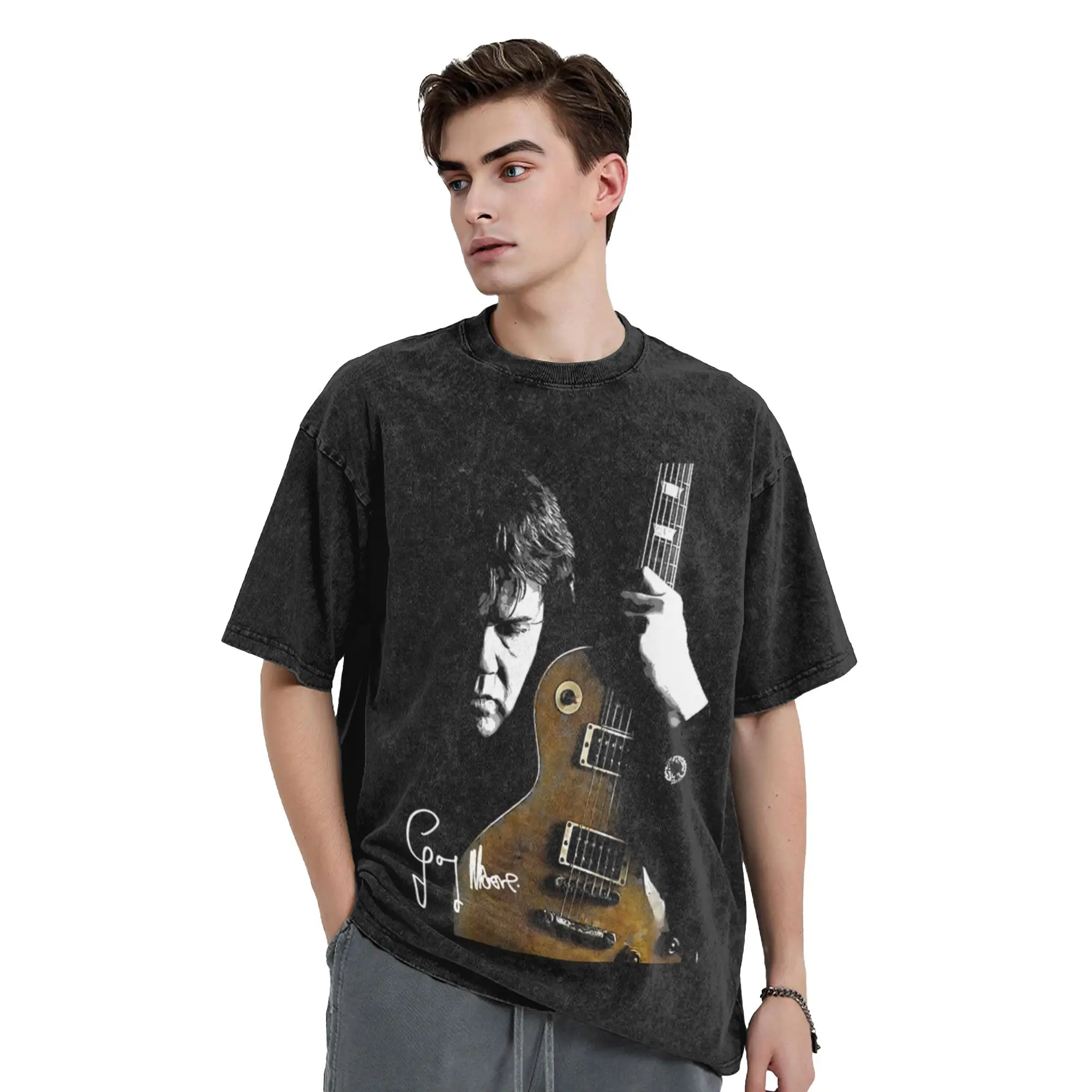 Gary Moore Unique Cool A Vintage Oversized Cotton Unisex T-Shirts