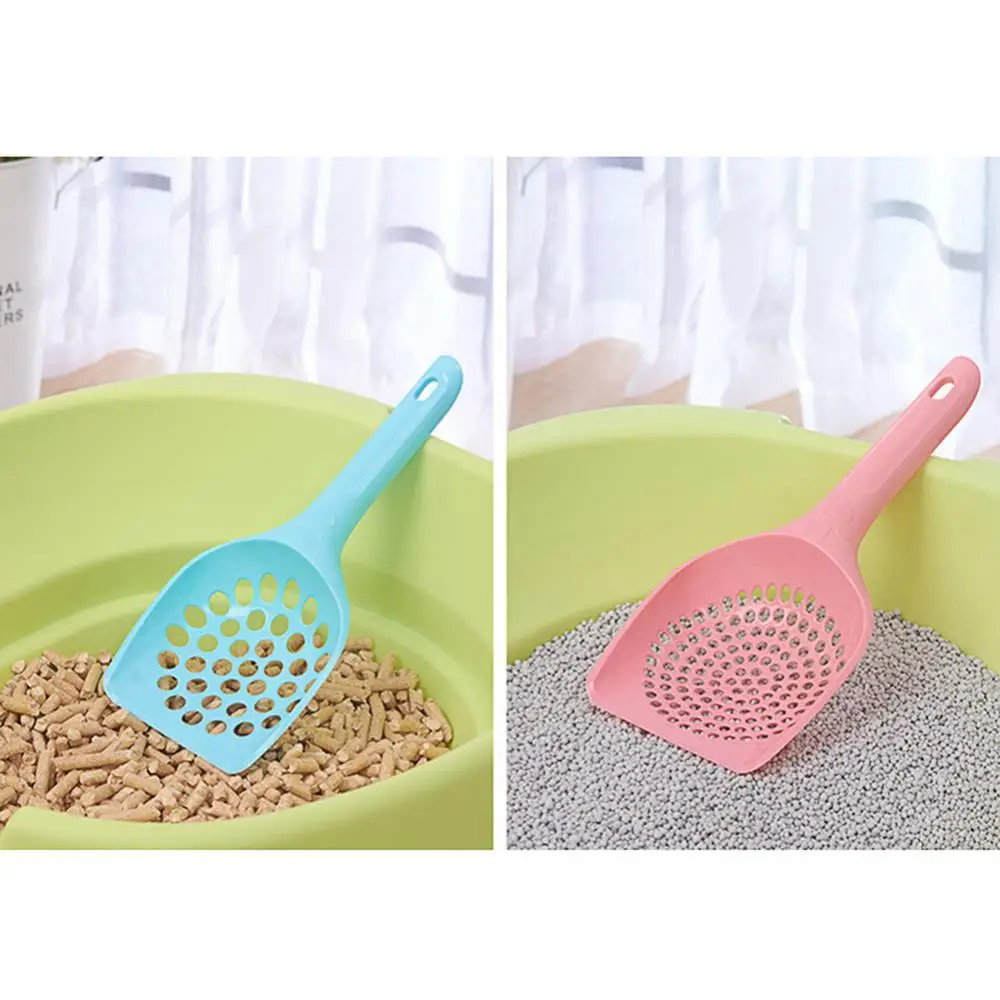 Hollow Scoop Waste Scooper Plastic wholesale & dropshipping ！Cat Litter Pet Care Sand Shovel Cleaning Tool