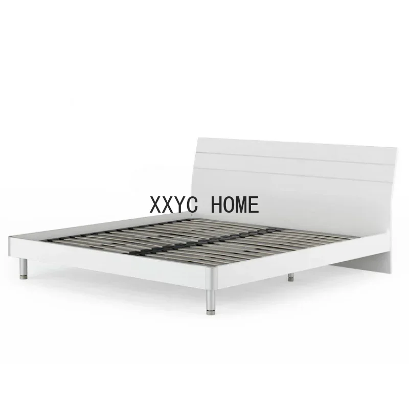 

Современный минималистичный молодежный комплект для спальни из трех предметов: односпальная кровать 1.2 м