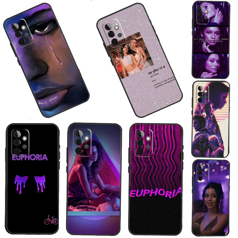 American TV Series Euphoria Luxury Case For Samsung A52S A21S A02S A03S A51 A71 A50 A70 A12 A22 A32 A42 A72 A52 Phone Coque