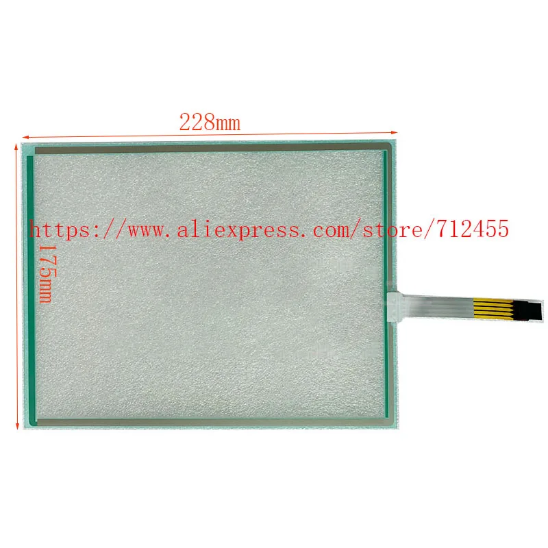 TR4-104F-27 DG TR4-104F-27DG 10.4inch 4PIN Touch screen touch panel glass sensor replacement size: 228*175mm