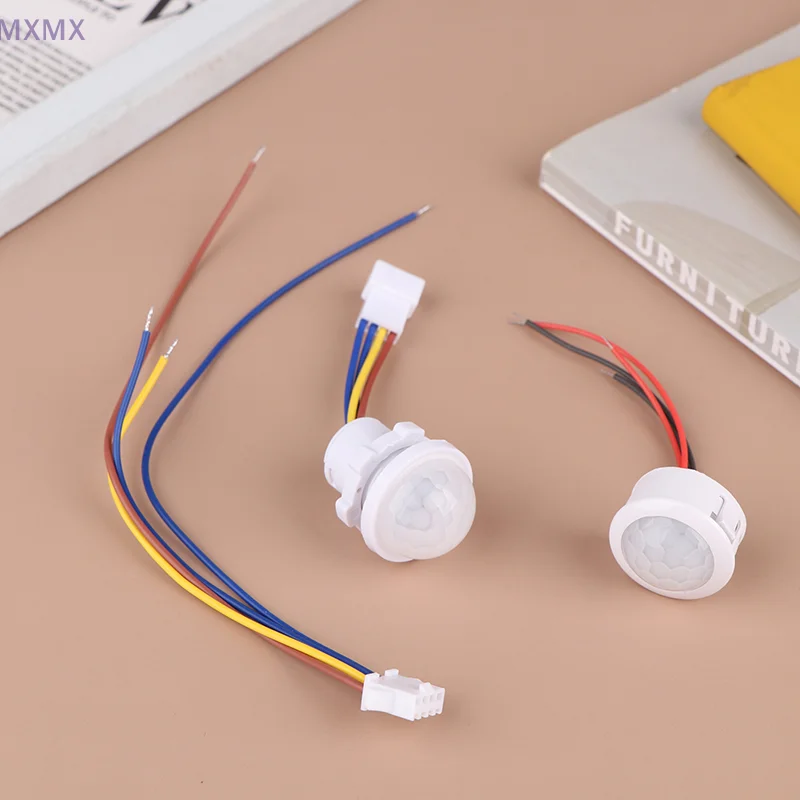 Sensor de lâmpada espelhada 60w, interruptor liga/desliga, luzes led, controlador isolado, ir, sensor de movimento infravermelho, interruptor de luz