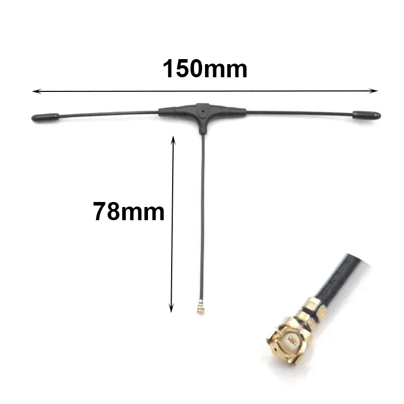 Blacksheep TBS 915 IPEX 1 T-antenna 78mm / 120mm / 220mm for Crossfire Nano Receiver RX CRSF 915/868Mhz Long Range Radio System