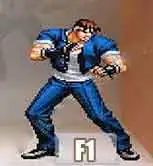 The King of Fighters Pixel Figure Yabuki Kasumi Todon Material Pack Ryo Sakazaki Goro Daimon Puzzle Retro arcade ornaments