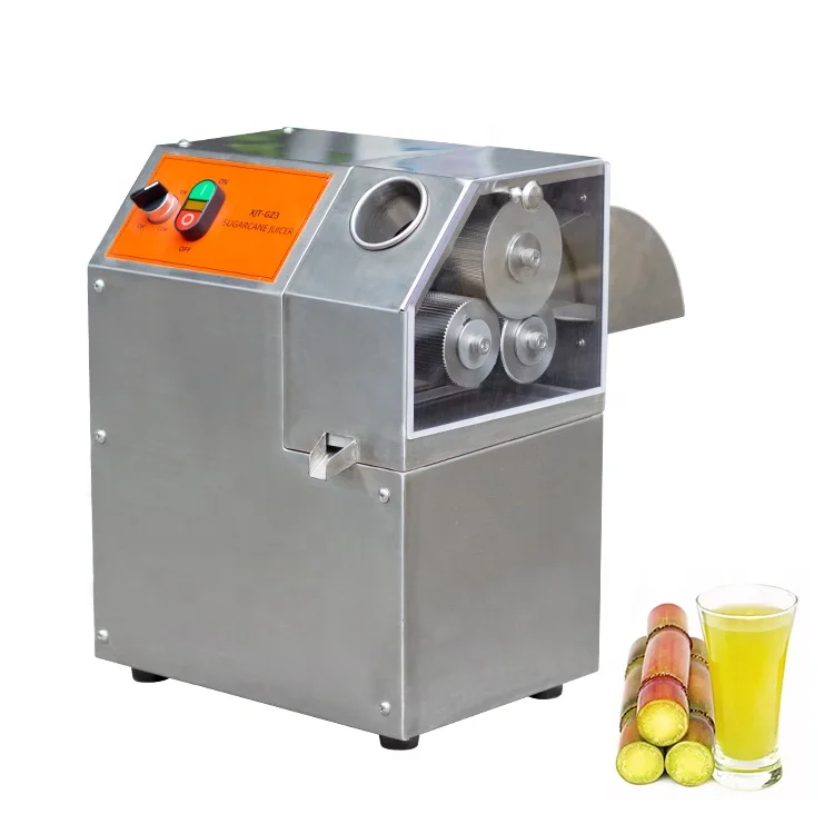 Commercial Electric Stainless Steel Sugarcane Juicer Multi-Functional Press Mill Extruder Squeezer Small Juice Extractor