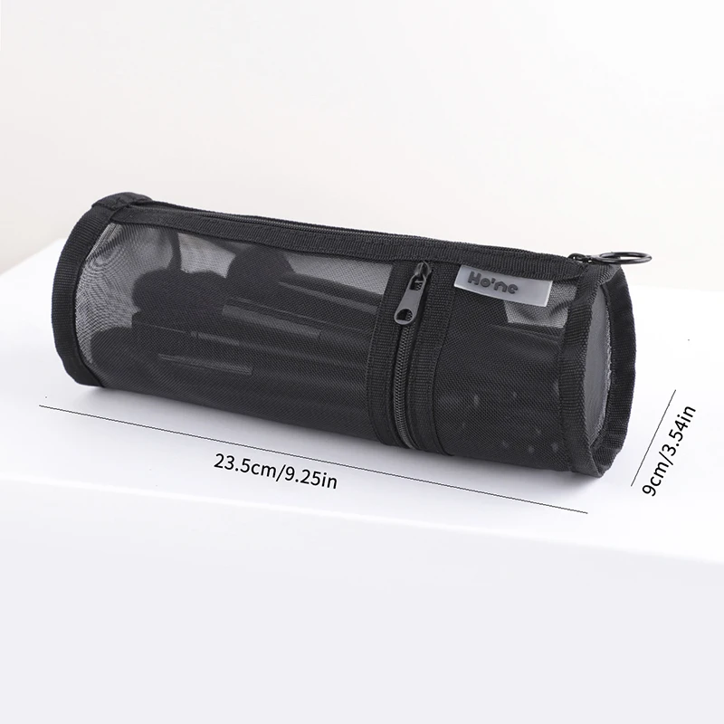 Mesh Dual-use-Make-Up Pinsel Lagerung Tasche Tragbare Pinsel Fall Einfache Große Kapazität Pinsel Eimer Halter Reise Stand-up beutel