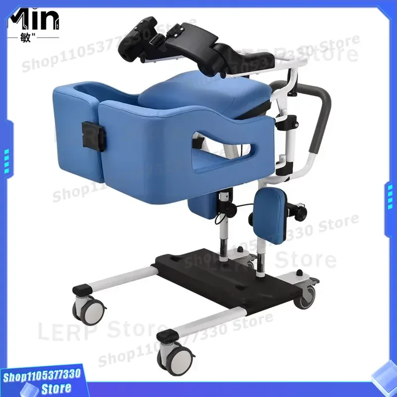 Hydraulic Patient Transfer Bathroom Toilet Chair