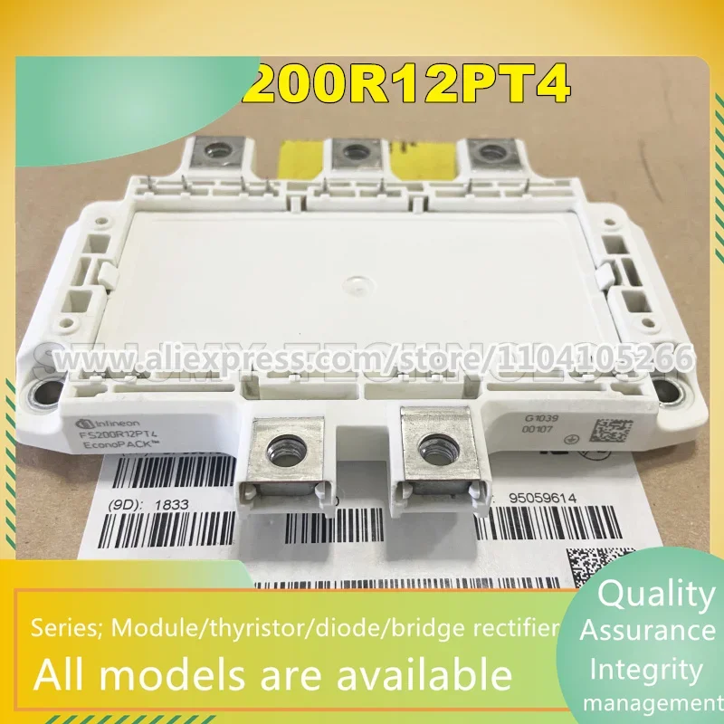 

FS200R12PT4 FS150R12PT4 FS150R07PE4 FS200R07PE4 F3L300R07PE4 FS100R17PE4 FS150R12PE4 FS150R17PE4 New Power Module