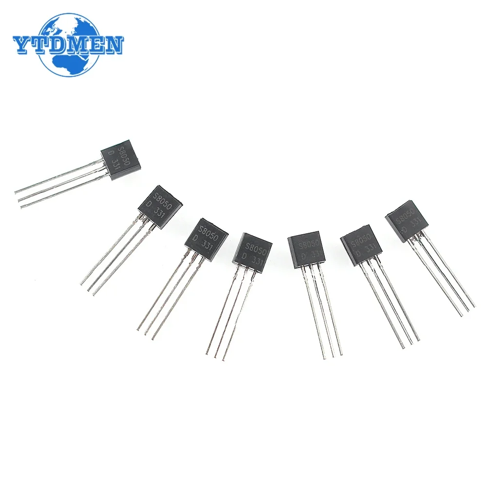 Transistor BC337 BC327 2N2222 2N2907 2N3904 2N3906 S8050 S8550 A1015 C1815 TO-92 Transistors Set Pack 10Values X10pcs=100pcs