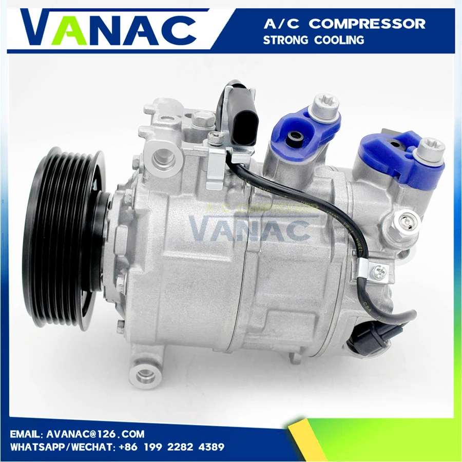 6SEU14C Car AC Compressor for AUDI A4 Q5 A6 2.0 2009-2015 8E0260805AG 8E0260805AT 8E0260805CC 8E0260805BF 8K0260805E