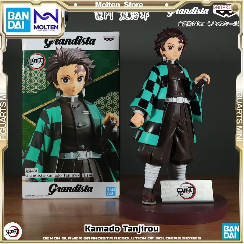 

Demon Slayer: Kimetsu No Yaiba Kamado Tanjirou Фигурка Приз Аниме Фигурки Орнамент Модель Игрушки
