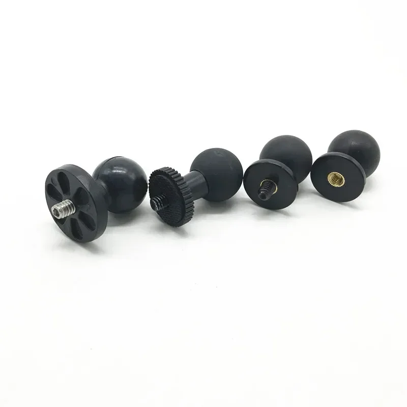 

Tripod Mount Adapter 1 inch Ball Mount to 1/4 Screw Adapter for Gopro Action Camera GPS Ball Mount Holder