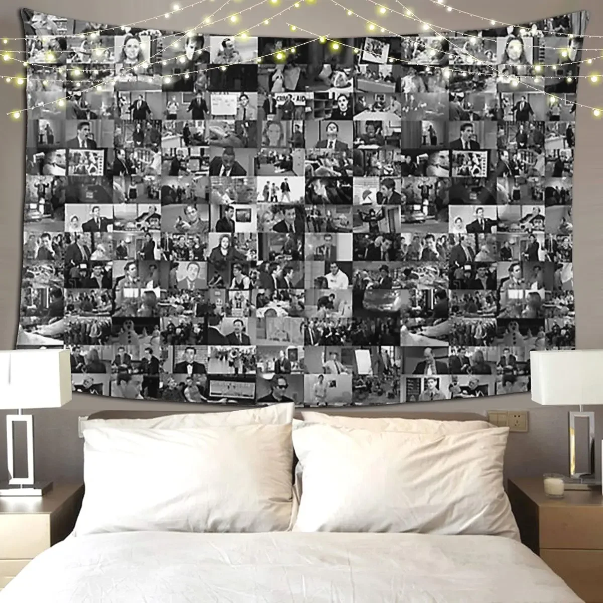 

Every Episode Of The Offic Tapestry Art Wall Hanging Aesthetic Home Decor Tapestries for Living Room Bedroom Dorm Room