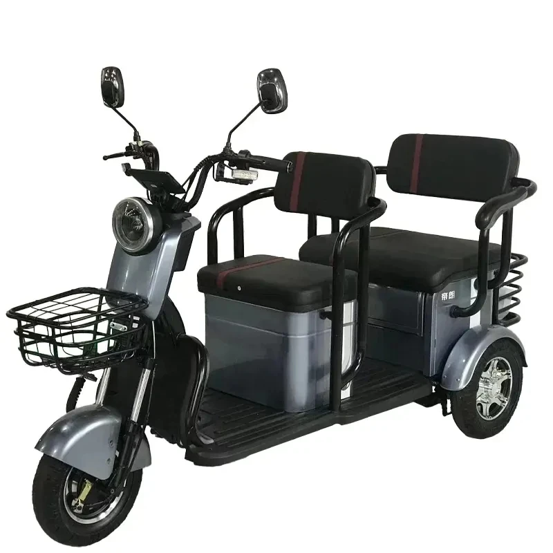 Electric Tricycle Bike Used Adult 3 Wheel Scooter for Adult Tricyclic Bike Factory Supply Directly 500W 60v20ah CE Customized
