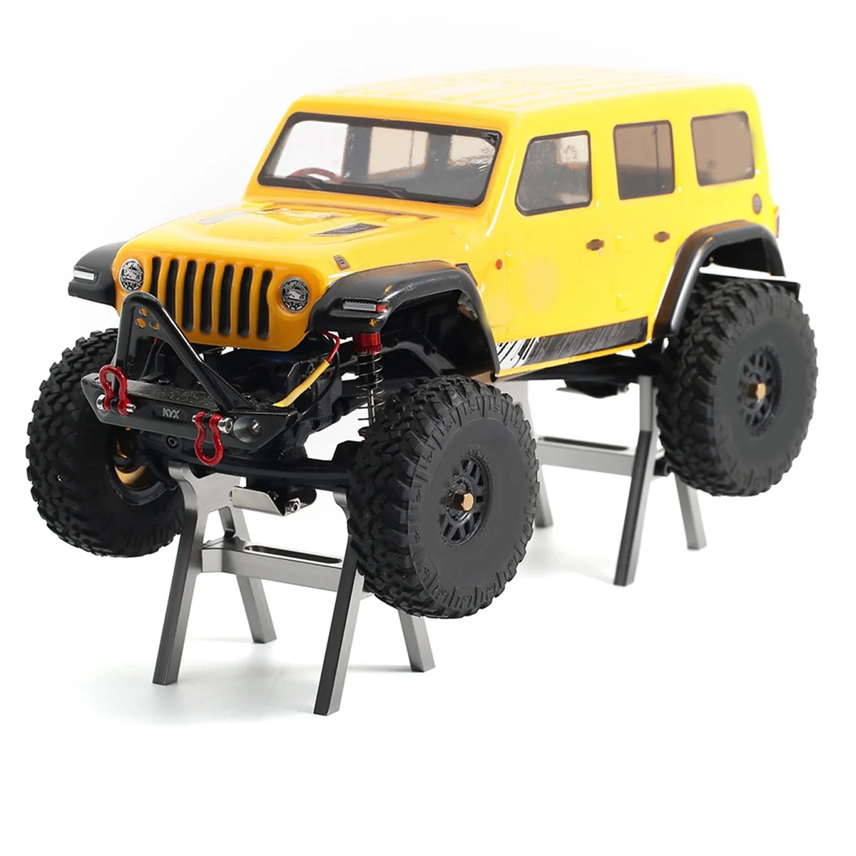 Kit supporti per cric per auto Mini RC in lega di alluminio AM per 1/18 1/24 RC Crawler SCX24 AX24 TRX4M FCX24